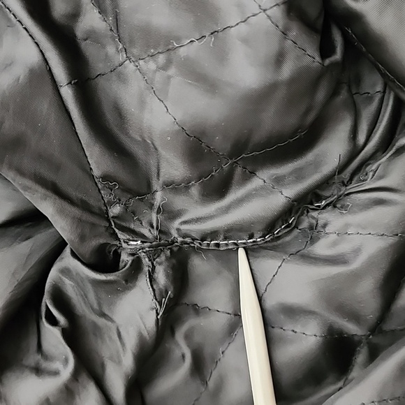 Coupe Men's Wool Blend Knit Button Up Hooded Jacket Beige Black Nordic Sz Large - Picture 11 of 13